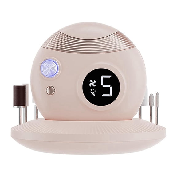 Electric Nails Cutter Nails Trimmer Nails Light Automatic Nails Cutter Nails File Fingernail Cutter for Seniors Pink