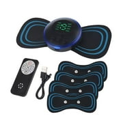 Electric Neck Back Massager Sticker Cervical Massage Patch EMS Body Massageador Pulse Muscle Stimulator Shoulder Leg Pain Relief