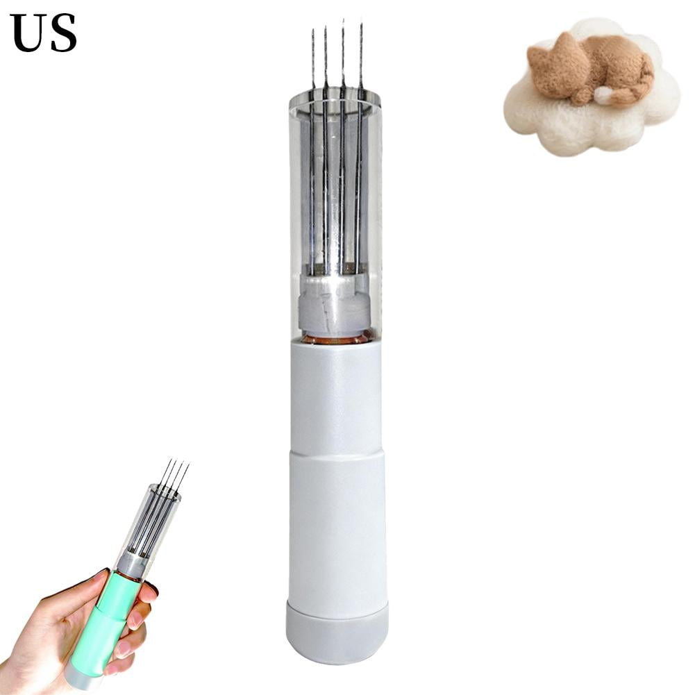 Electric Needle Felting Machine,Wool Felting Tool,7-Needle Speed Adjustable Tool with 2cm Stroke,Speed Adjustable,Easy N-eedle Change,F-Elting N-eedle Machine Kit for Wool Sculpting & DIY Crafts