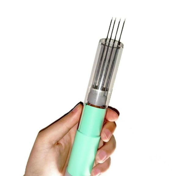 Electric Needle Felting Needles Holder for Quick Felting, Needle Felting Machine 1-7 Needles with Speed Control Automatic Punch Tool Kit,for Wool Painting and Felted Craft Work