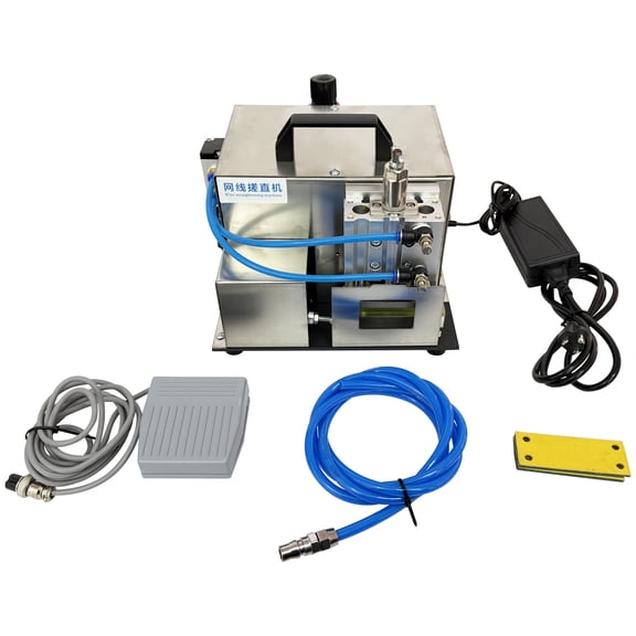 Electric Network Cable Straightener Pneumatic Foot-Operated Twisted Pair Wire Straightening Machine
