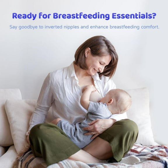 Electric Nipple Corrector for Flat or Inverted Nipples, Portable Nipple Suckers, Inverted Nipple Suction for Breastfeeding Rechargeable Nipple Puller Sunken Nipple Everter for Women Girl