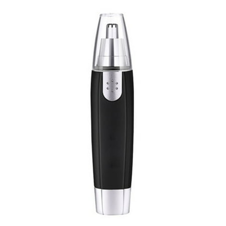 Electric Nose Ear Hair Trimmer Men Women Shaving Hair Removal Razor (Black)