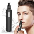 Electric Nose Ear Hair Trimmer Remover Men Rechargeable Usb Electric Men'S Nose Hair Nose Hair