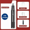 thumbnail image 1 of Electric Nose Hair Trimmer Rechargeable Ear Nose Hair Trimmer A, 1 of 8