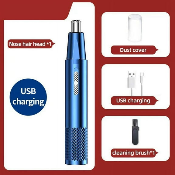 Electric Nose Hair Trimmer for Men USB Rechargeable Ear Nose Hair Trimmer Professional y3255
