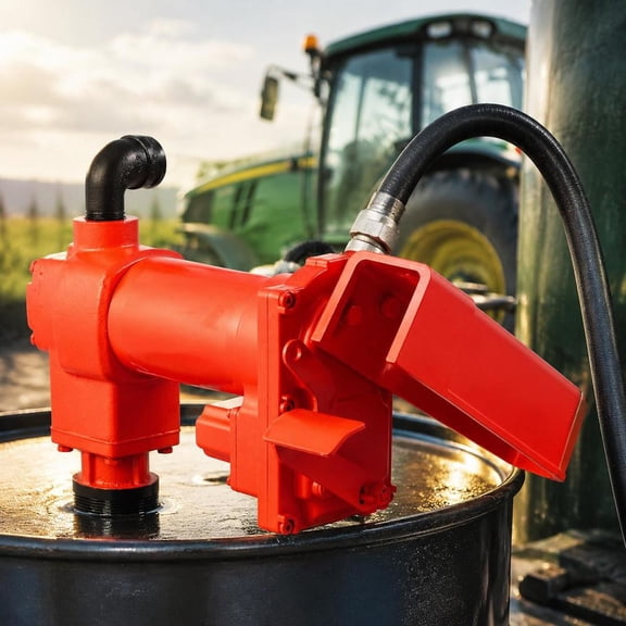 Electric Oil Transfer Pump, 110V AC, 15 Gpm 57 L/Min, for Gasoline Diesel Kerosene Biodiesel Ethanol