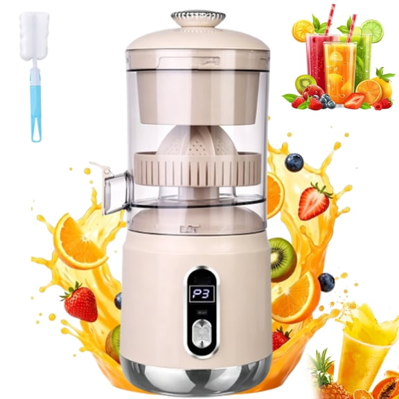 Electric Orange Juicer, Orange Lime Grapefruit Lemon Squeezer, Easy to Clean Orange Juicer Squeezer, Home Bar Tool for Limes and Pomegranates