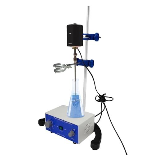 Electric Overhead Stirrer, Digital Precision Booster Electric Mixer, 2800 RPM 100W 60Hz Electric Stirrer Mixer Blending Machine for Laboratory$$Other