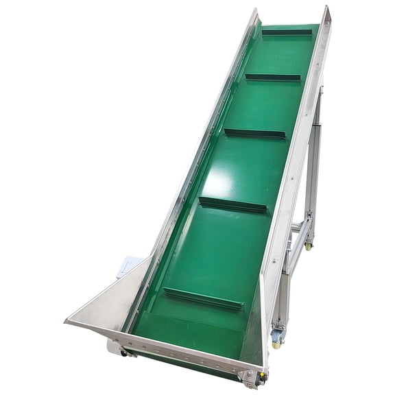 Electric PVC Belt Climbing Conveyor Assembly Line Belt Conveyor Inclined Conveyor