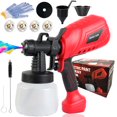 thumbnail image 1 of Electric Paint Sprayer Gun, 700W High-Efficiency Paint Gun, Paint Spray Gun with 1200ml Capacity & 4 Nozzle Sizes, Adjustable Flow for Paint Saving, Ideal for Home Renovation and DIY Projects, 1 of 7