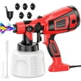 thumbnail image 1 of 850W Electric Power Paint Sprayer, 1400ml Tank, 5 Nozzles, Adjustable Flow, 1 of 7