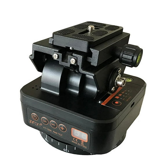 Electric Panoramic Tripod Head/ for Time Lapse wh Variable and Direction Remote Control for Smartphone.
