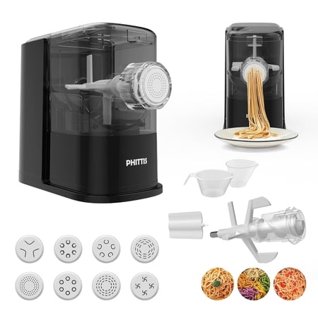 PHITTIS Professional Automatic Pasta Makers, Dishwasher Safe