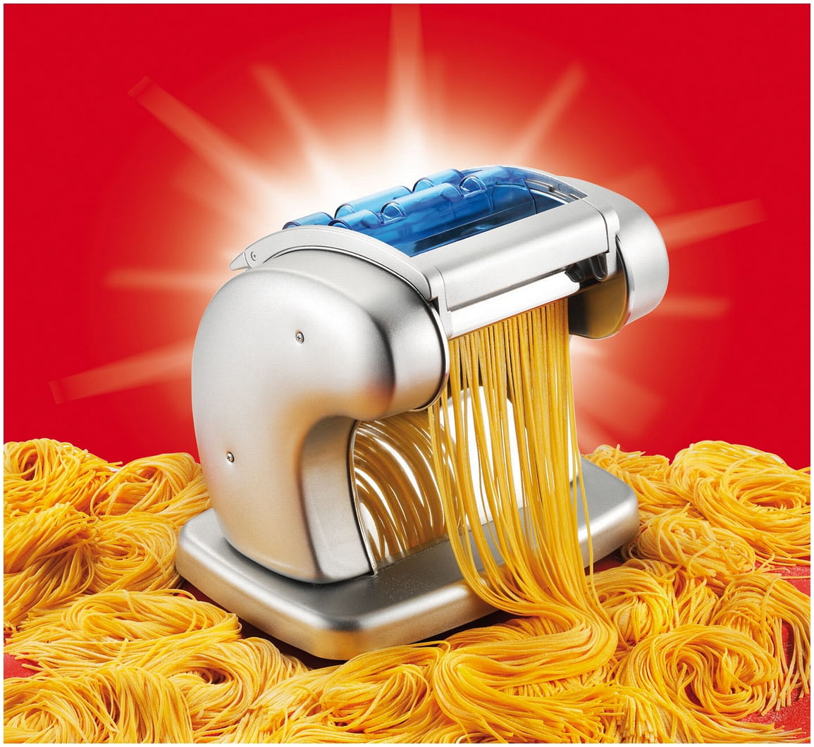 Electric Pasta Maker- Imperia Pasta Presto Non-stick Machine w 2