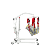 Electric Patient Lift 500 lbs Capacity,Smooth Secure Electric System,Adjustable Base Width & Anti-Tilt Design, Hoyer Lift for Home Use,Hospital & Nursing Care for Elderly,Disabled&Bariatric Patients