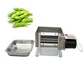 Electric Pea Bean Sheller Stainless Steel Pea Peeling Machine 110V with