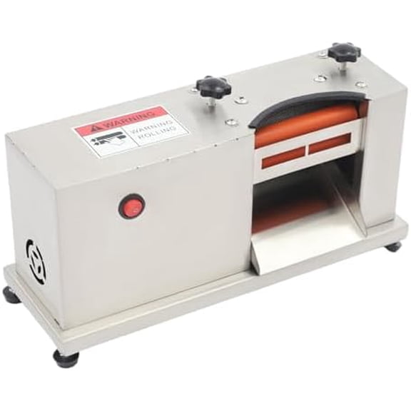 Electric Pea Sheller, 110V-240V Stainless Steel Pea Peeling Machine, about 2.5kg/H, Countertop Commercial Bean Shelling Machine with One-Button Switch, Adjustable Bean Peeling for Kitchen