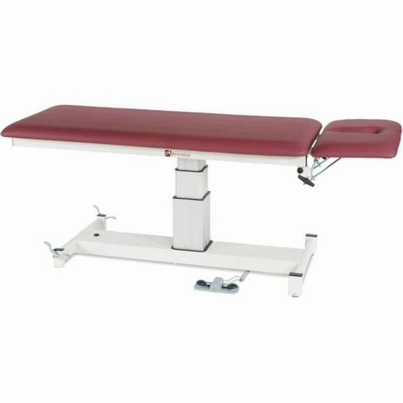 Electric Pedestal Hi-Low Treatment Table, 2-Section - 76 x 27 x 24-36 in.
