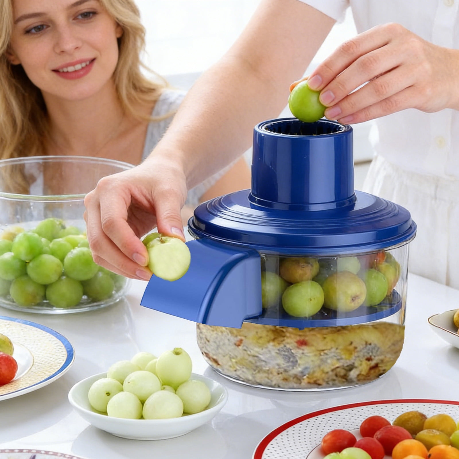 Electric Peeler Machine for Garlic，Rechargeable Automatic Fruit & Vegetable Peeler Machine, Rechargeable Automatic Fruit Skin Remover Dishwasher-Safe Parts