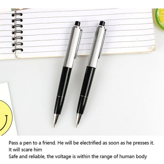 Electric Pen Toy Utility Gadget Joke Funny Prank Trick Novelty 2er Pack Fun Toilet Paper Educational Games 1 Year Female Months Birthday 2 Years Educational Games 5 Years Carnival Jokes Games for