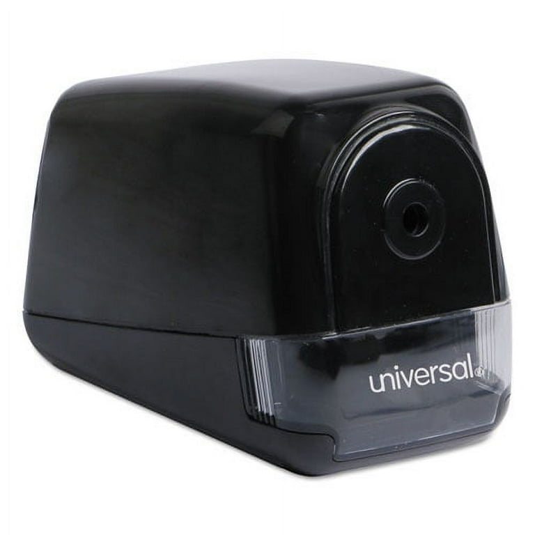 Electric Pencil Sharpener, AC-Powered, 3.13 x 5.75 x 4, Black Electric Pencil Sharpener, AC-Powered, 3.13 x 5.75 x 4, Black