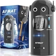 thumbnail image 1 of Electric Pencil Sharpener for Colored Pencils 7-11.5mm, Fully Automatic Robot Pencil Sharpener, Auto in & Out, Rechargeable Hands-Free for Classroom/Home/Office, Battery Operated, PSX5RB, Gray, 1 of 12