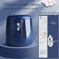 thumbnail image 1 of Electric Pencil Sharpener for Colored Pencils & No.2 - Auto Stop, Fast 3-5 Sec Sharpening | Dual Power USB/Battery Operated for Home, Office, Classroom | 6-9mm Sharpener with Shavings Box (Blue), 1 of 6