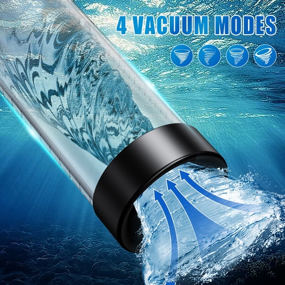 Electric Penis Pump Rechargeable, 4 Adjustable Modes Sucking Vibrator for Men Adult Toys with Led Display & Powerful Suction, Rechargeable Adult Toys