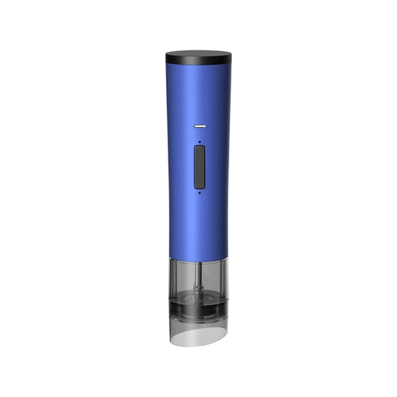 Electric Pepper Grinder or Salt Mill, Battery Powered Automatic Pepper Mill, Ceramic Grinder with Adjustable Coarseness, LED Light, and Salt Mill Refillable Multifunctional Home Grinding Machine