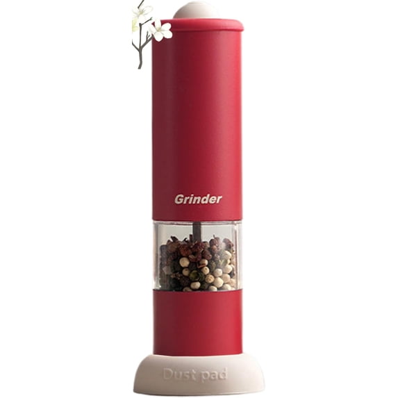 Electric Pepper Mill - Black Pepper Grinder,Rechargeable Seasoning Mill, Kitchen Gadget with Adjustable Coarseness for Home Kitchen