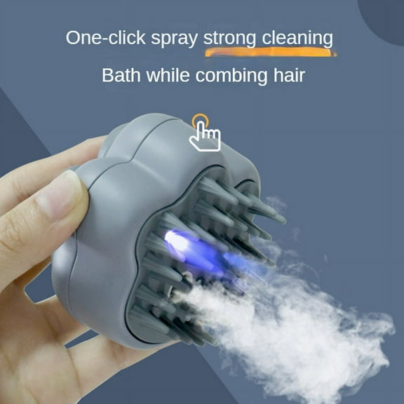 Electric Pet Grooming Comb Dog & Cats Hair Removal Brush with Gentle Massage Feature Electric UV Comb-A