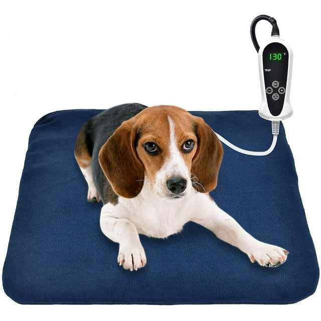 Electric Pet Heating Pad Auto ShutOff, 45x45 cm Heat for Dogs and