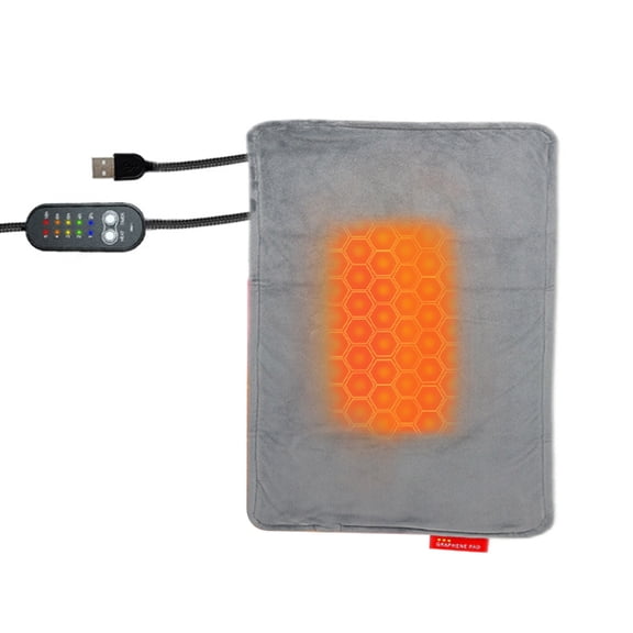 Electric Pet Heating Pad With USB Port Safe Warm Mat For Small Bed