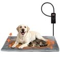thumbnail image 1 of Electric Pet Heating Pad for Dogs & Cats, Adjustable Temp, Timer, Chew Resistant Cord, Soft Washable Cover, 1 of 11