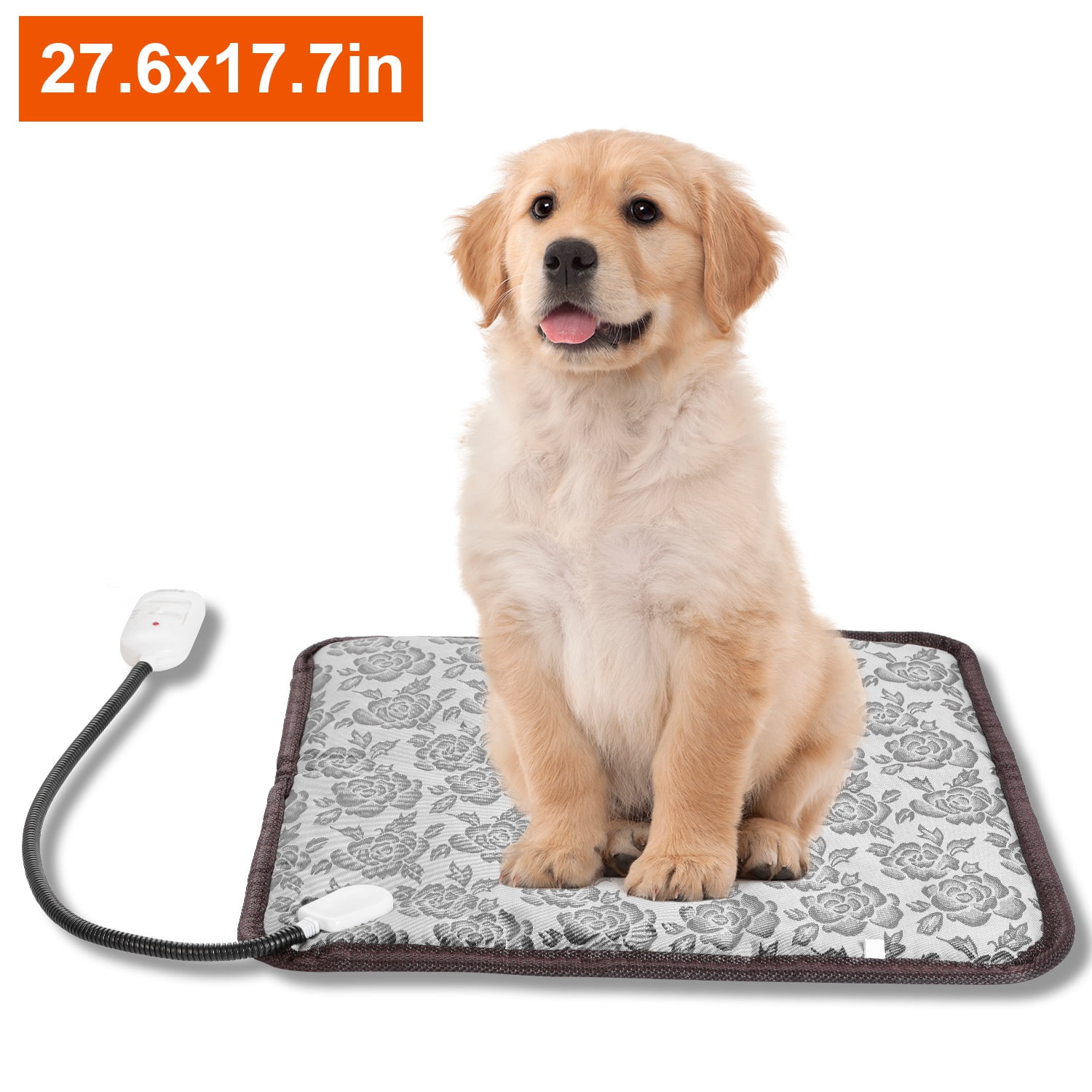 Electric Pet Heating Pad TeqHome 2 Adjustable Temperature Dog Cat