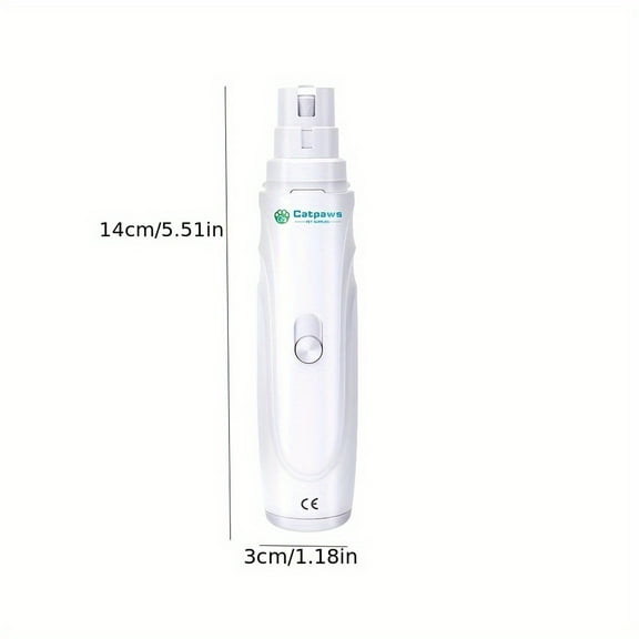 Electric Pet Nail Grinder USB Rechargeable Electric Dog Nail Clippers Quiet Electric Dog Cat Paw Nail Trimmer Tool
