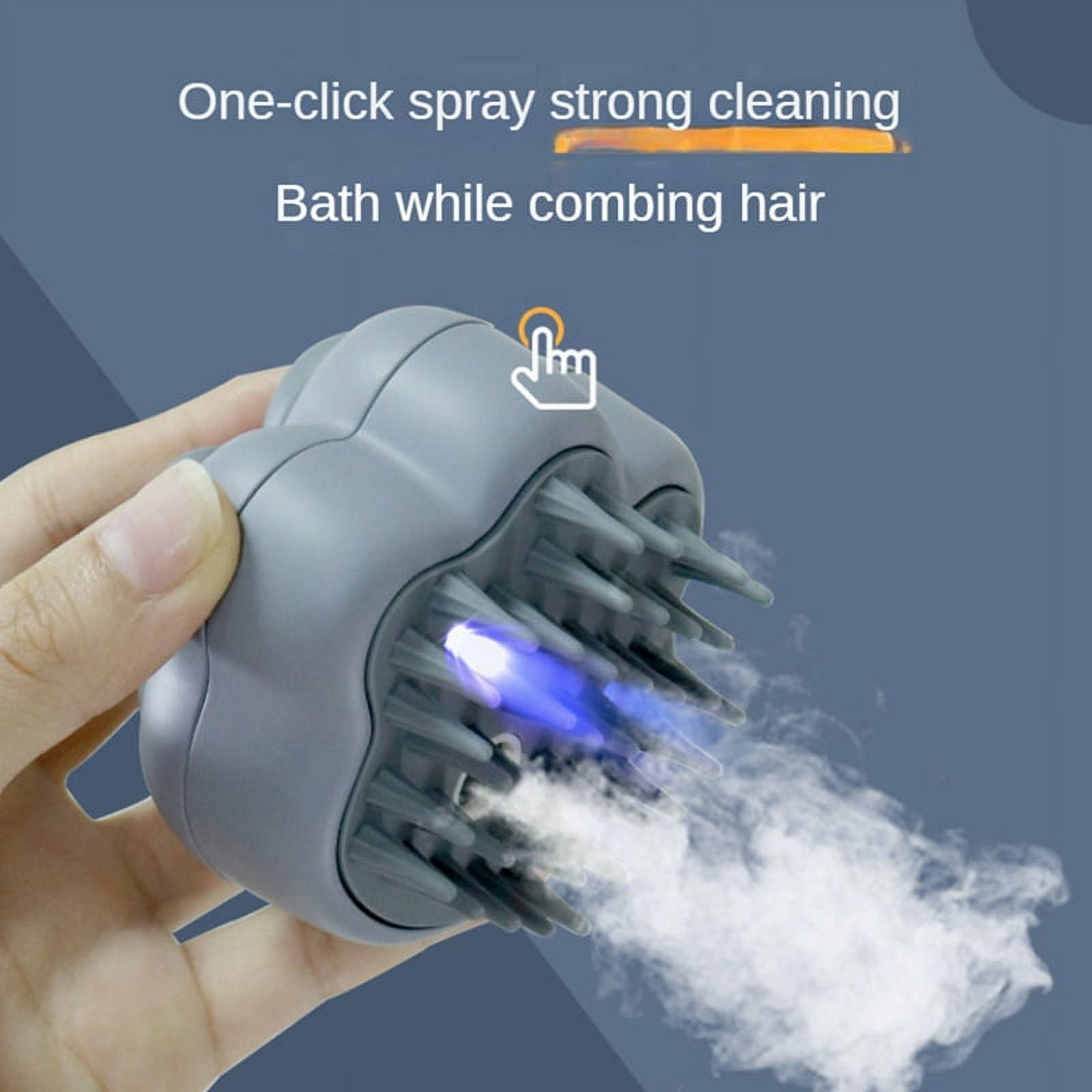 Electric Pet Grooming Comb Dog & Cats Hair Removal Brush with Gentle