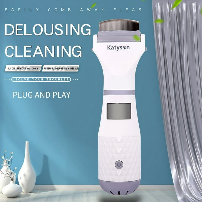 Electric Pet lice Remover Capture Filters Natural Lice Automatic Head Lice Eliminator Pet Dog Flea Filter Remover Capture Tool