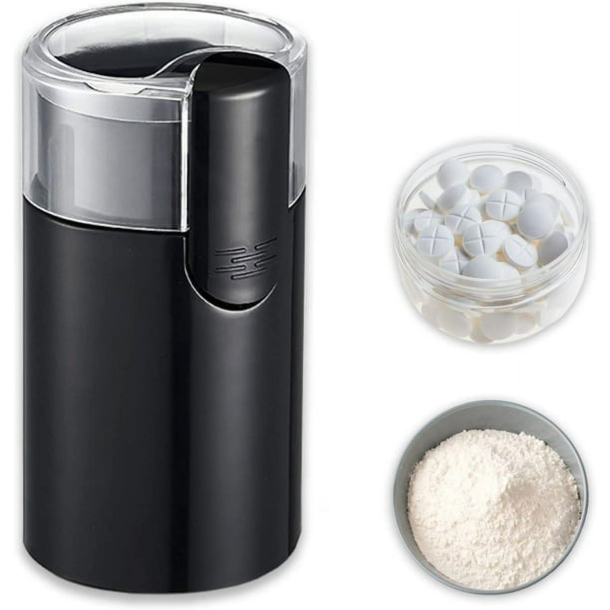 Electric Pill Crusher,Mini Home Pill Crusher,Stainless Steel Blade Fast