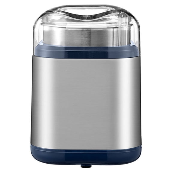 Silver electric pill crusher and vitamin tablet grinder for fine powder, US plug