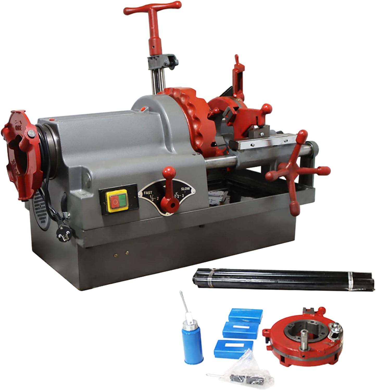 Pipe Threader Cutter Electric Pipe Threading Machine Screwing Threader NPT Dies for Cutting ...