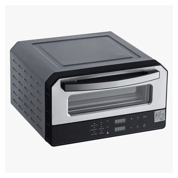 Electric Pizza Oven, 12 Inch Smart Indoor Pizza Maker with 5 Presets, 750F, 2-Minute Baking, Countertop Pizza Cooker for Neapolitan, Frozen & Thin Crust Pizza