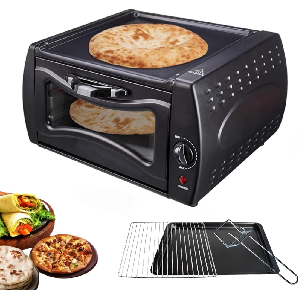 Electric Pizza Oven Oven, Electric Stove with Oven 15 Liter Pizza Oven