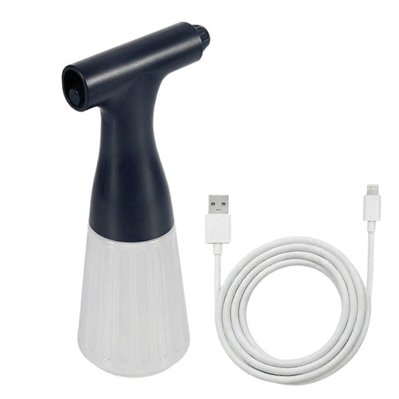 Electric Plant Sprayer,0.55L USB Rechargeable Auto Sprayer,Adjustable Fine Mist Nozzle for Indoor Plants,Hair Styling & Home Cleaning