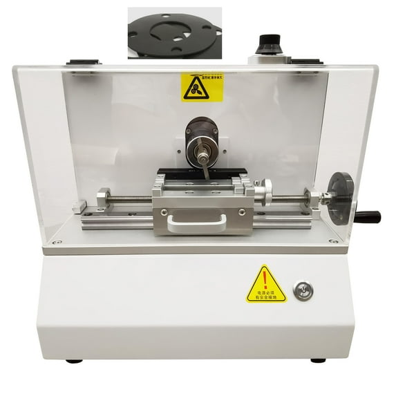 Electric Plastic Rubber Notch Sample Making Prototype Machine