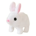 thumbnail image 1 of Electric Plush Rabbit Toy Interactive Jumping Twitching Shaking Ears Bunny Toy Educational Tummy Time Crawling Stuffed Animal Toy, 1 of 8