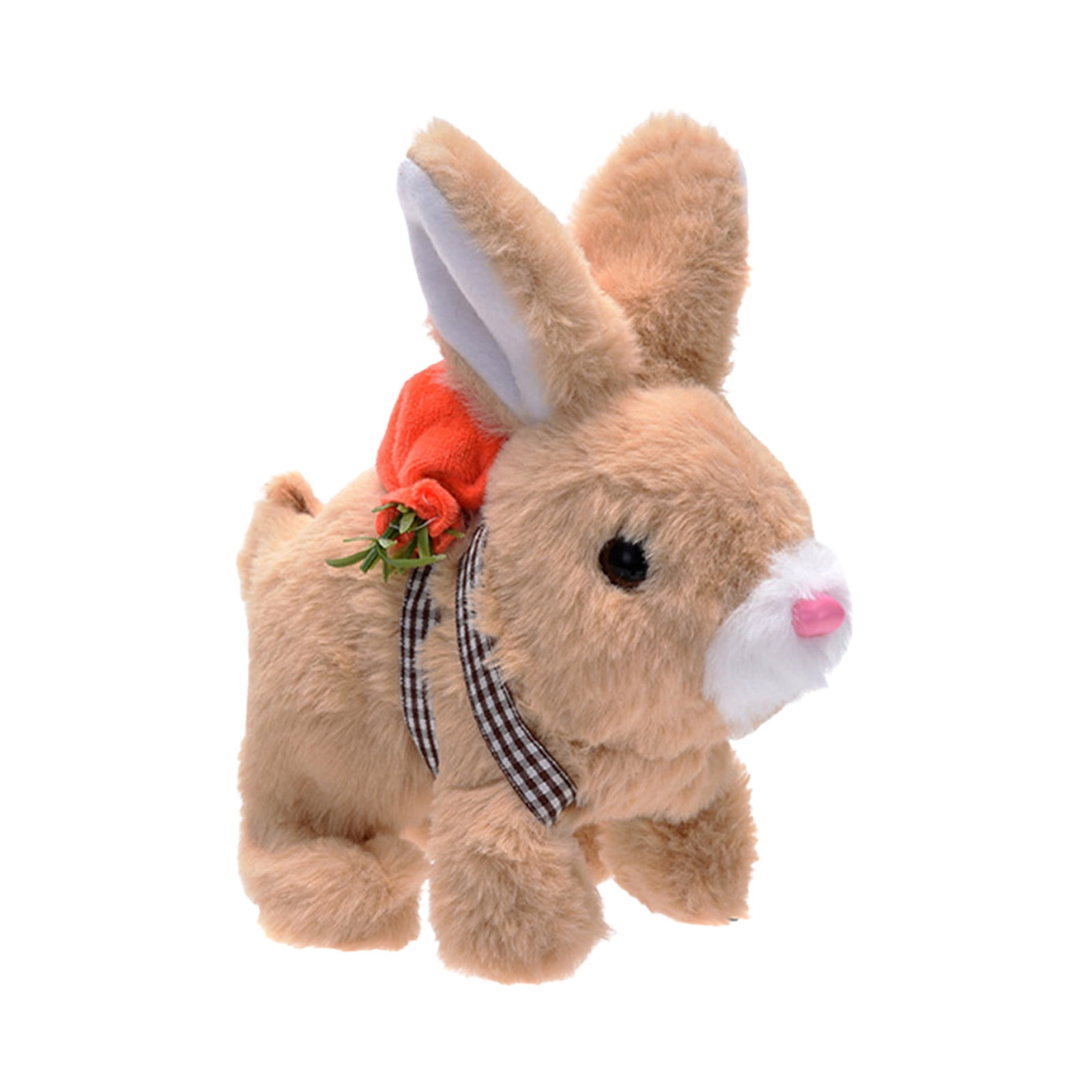 Electric Plush Simulation Rabbit Forward And Backward Ears Glow Long ...