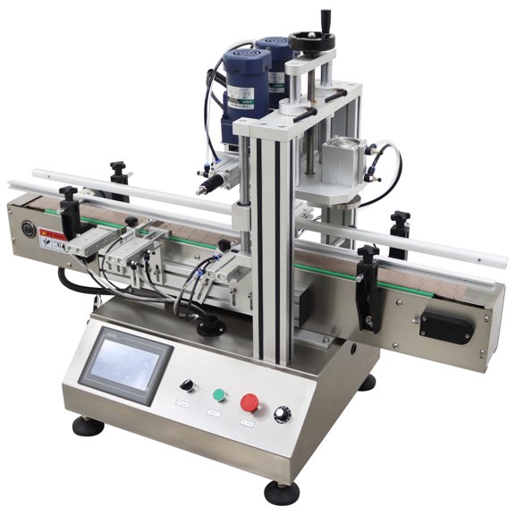 Electric Pneumatic Capping Machine Automatic Desktop Conveyor