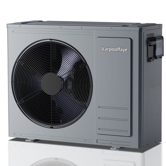 Electric Pool Heaters for Above Ground Pool 35100 BTU Swimming Pool Heater Pump 10000 Gallon Heating or Cooling Mode WiFi Control Timer